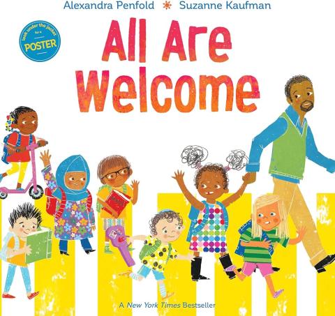 Cover of the picture book "All Are Welcome"