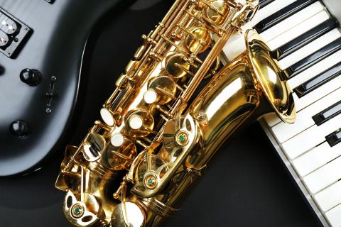 jazz music trumpet piano