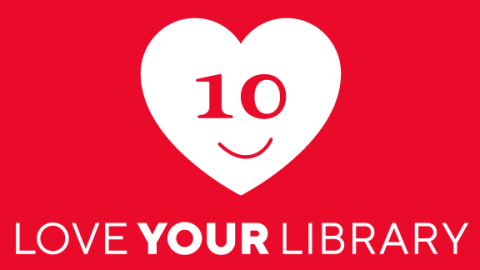 Love your library 10 years